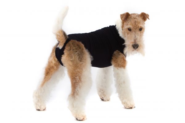Suitical recovery suit hond zwart