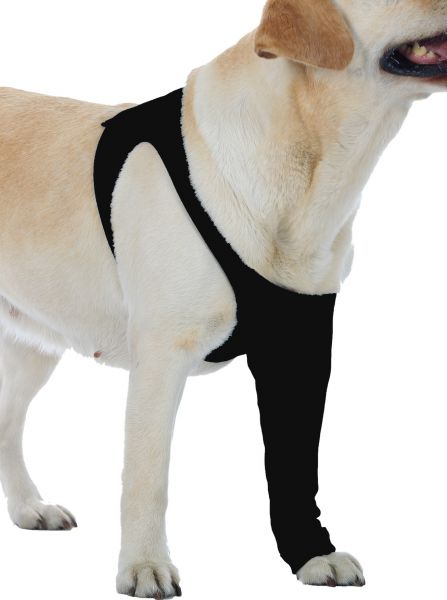 Zzzsuitical recovery sleeve hond zwart