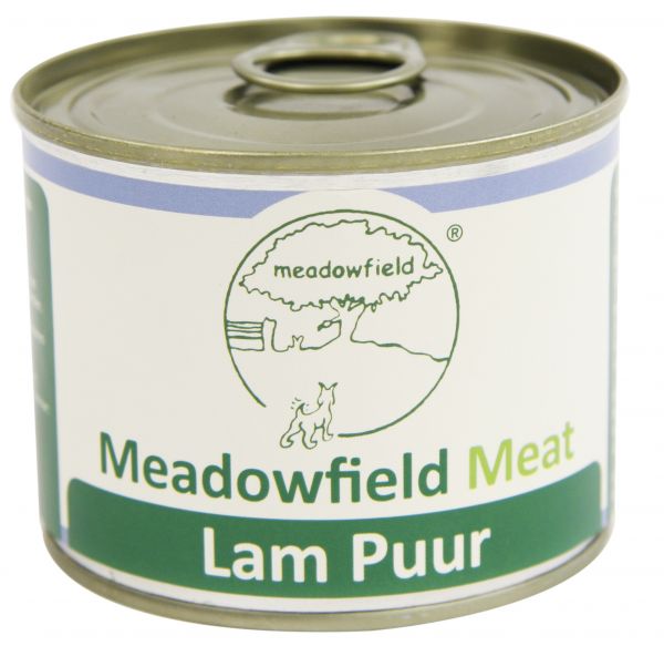 Meadowfield meat blik lam puur hondenvoer