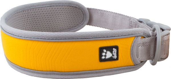 Hurtta halsband voor hond  adventure oranje / grijs