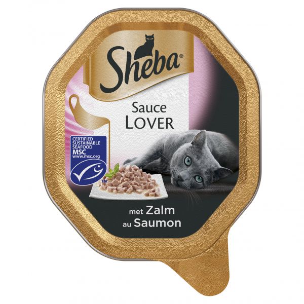 Sheba alu sauce lovers zalm kattenvoer