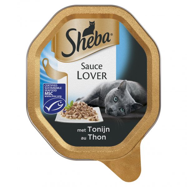 Sheba alu sauce lovers tonijn kattenvoer