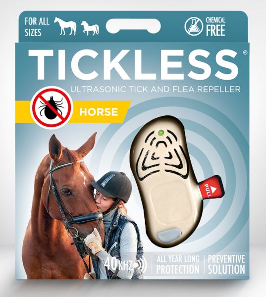 Tickless teek en vlo afweer voor paard