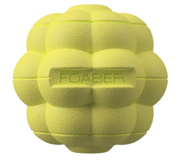 Foaber bump bal voerbal foam / rubber groen