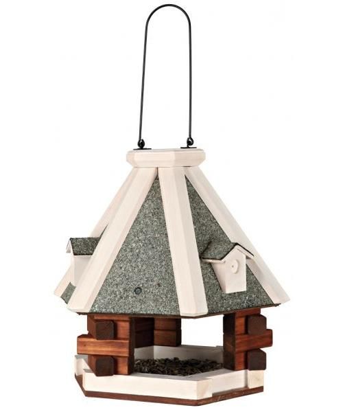 Trixie natura voederhuis om op te hangen bruin / wit