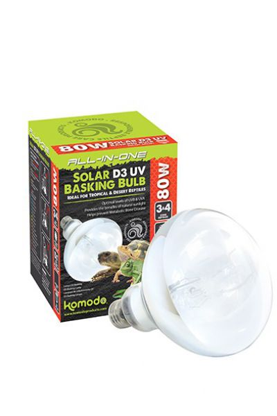 Komodo solar d3 uv basking lamp