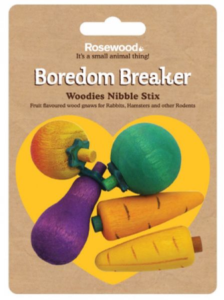Rosewood boredom breaker nibble stix 3d fruit