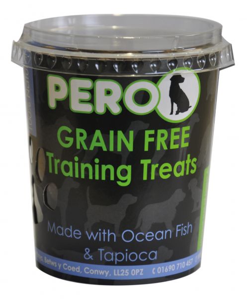 Pero grain free training snacks ocean fish / tapioca hondenvoer