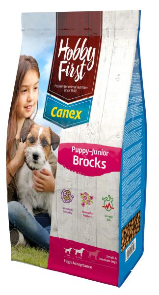 Hobbyfirst canex puppy/junior brocks hondenvoer