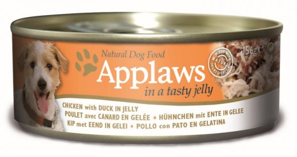 Applaws dog blik jelly chicken / duck hondenvoer