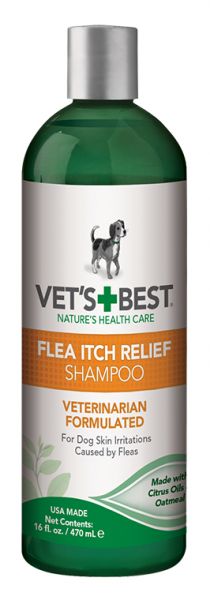 Vets best flea itch relief shampoo