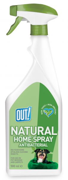 Out! natural home spray antibacterial