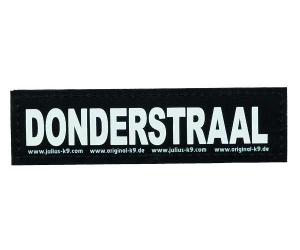 Julius k9 labels voor power-harnas voor hond/tuig voor  donderstraal