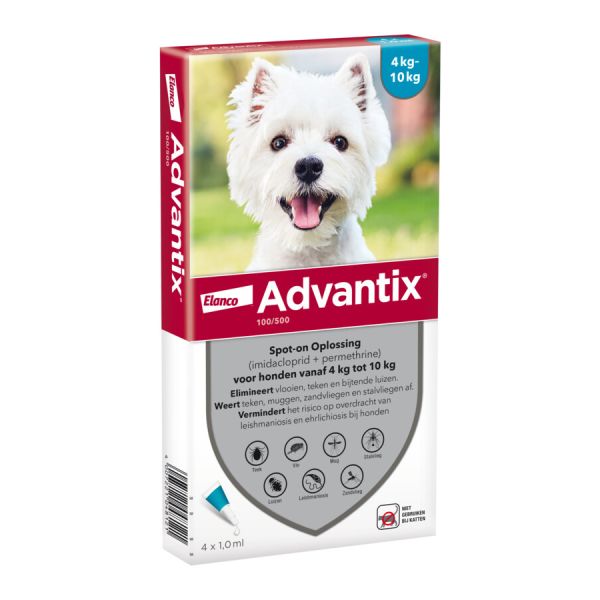 Elanco Advantix Spot On 100/500 4-10 Kg