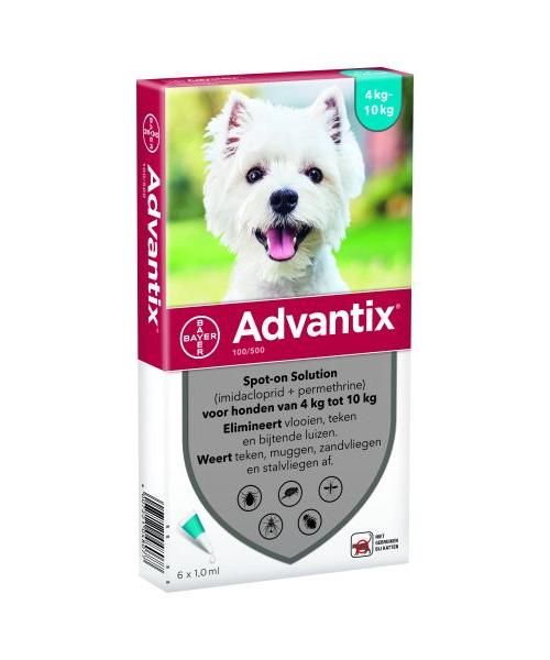 Bayer advantix spot on 100/500 4-10 kg