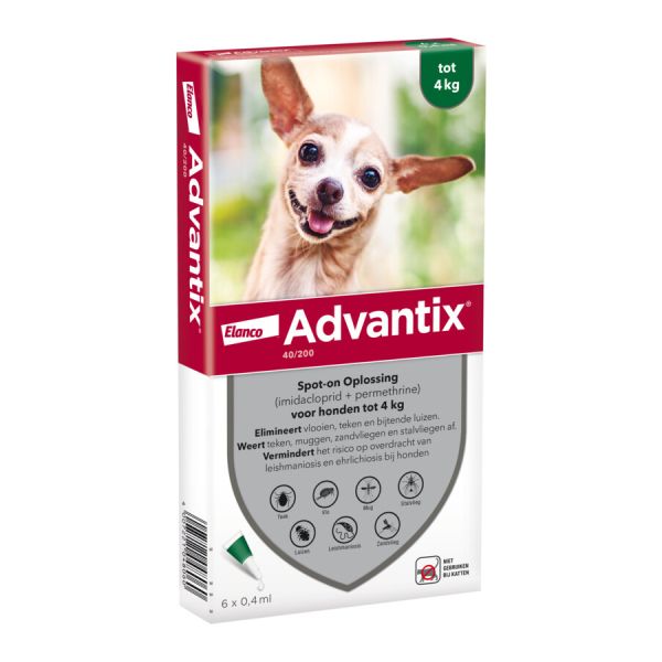 Elanco Advantix Spot On 40/200 Tot 4 Kg