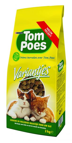 Netto Ingang Bepalen Tom Poes Droog Variantjes Kattenvoer slechts € 6,50 voor 2 Kg.