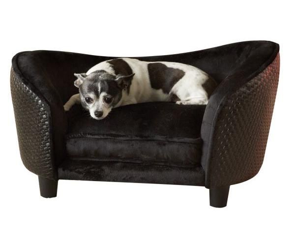 Enchanted Hondenmand Sofa Ultra Pluche Snuggle Wicker Bruin slechts € 85,55 68x41x38