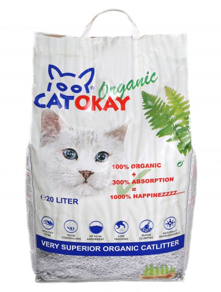 Catokay organic kattenbakvulling
