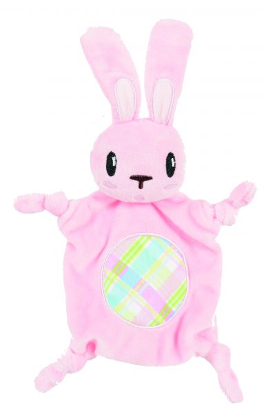 Zolux puppyspeelgoed plush cuddly konijn roze