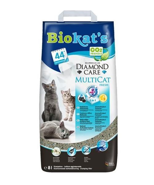 Biokat's diamond care multicat kattenbakvulling