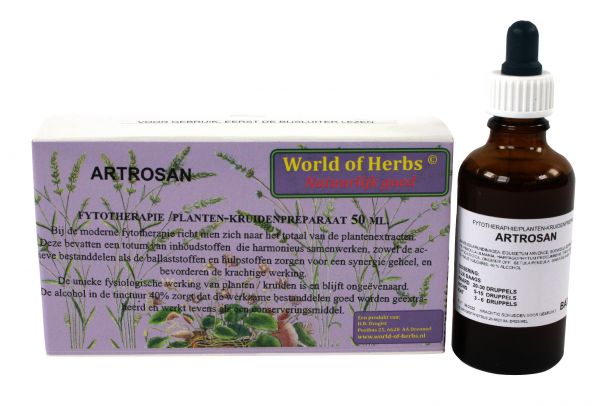 World of herbs fytotherapie artrosan
