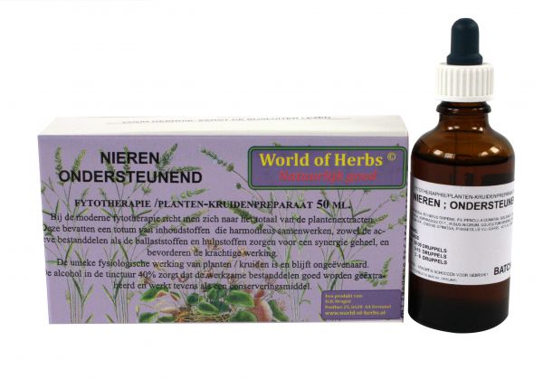 World of herbs fytotherapie nieren