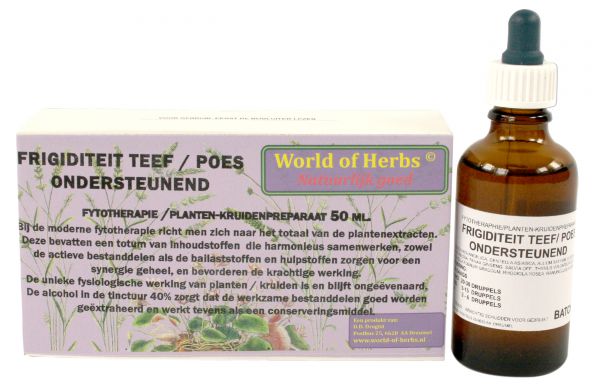 World of herbs fytotherapie frigiditeit