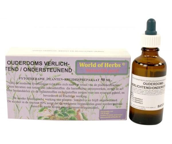 World of herbs fytotherapie ouderdom
