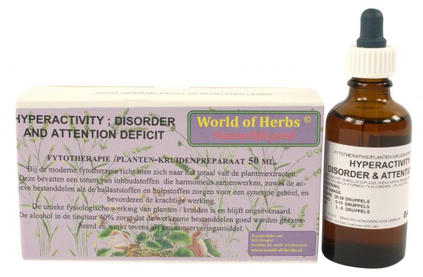 World of herbs fytotherapie hyperactiviteit