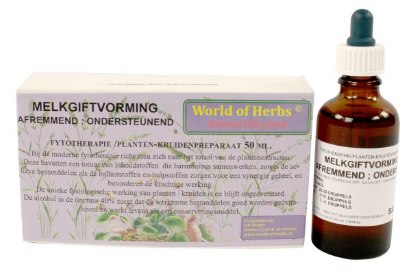 World of herbs fytotherapie melkvorming /-gift afremmend