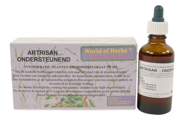 World of herbs fytotherapie artrisan