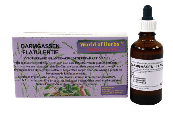 World of herbs fytotherapie darmgassen flatulentie