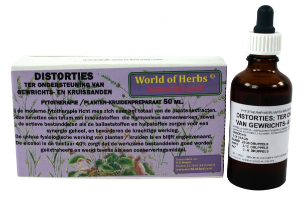 World of herbs fytotherapie distorties
