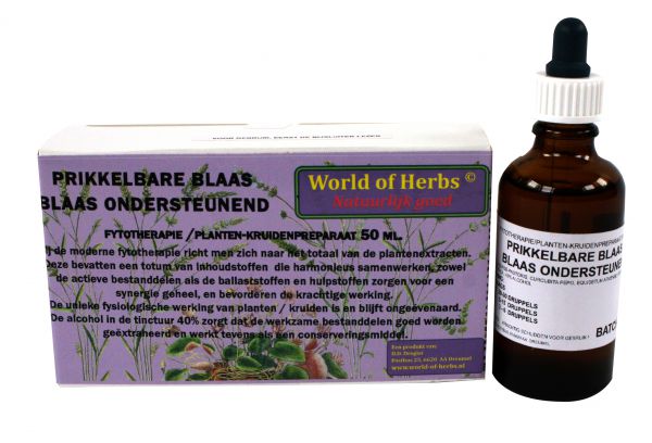 World of herbs fytotherapie prikkelbare blaas