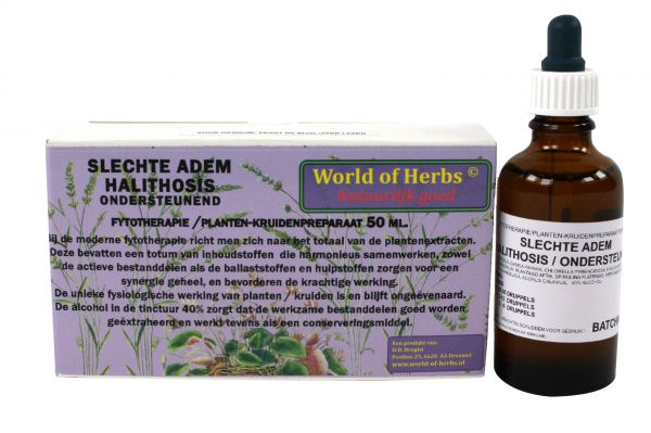 World of herbs fytotherapie slechte adem halithosis
