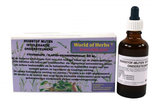 World of herbs fytotherapie huisstof mijten intolerantie