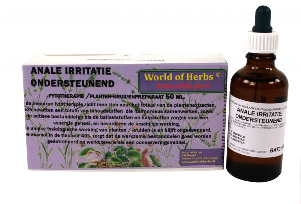 World of herbs fytotherapie anale irritatie