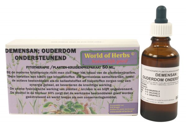 World of herbs fytotherapie demensan ouderdom