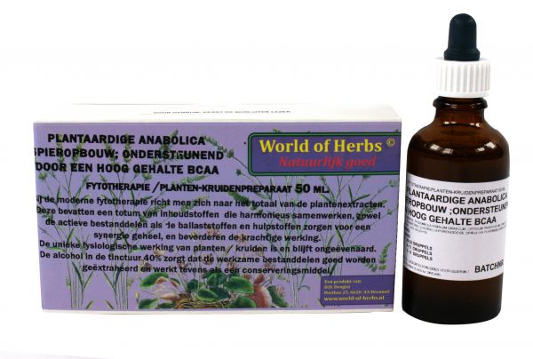 World of herbs fytotherapie plantaardige anabolica