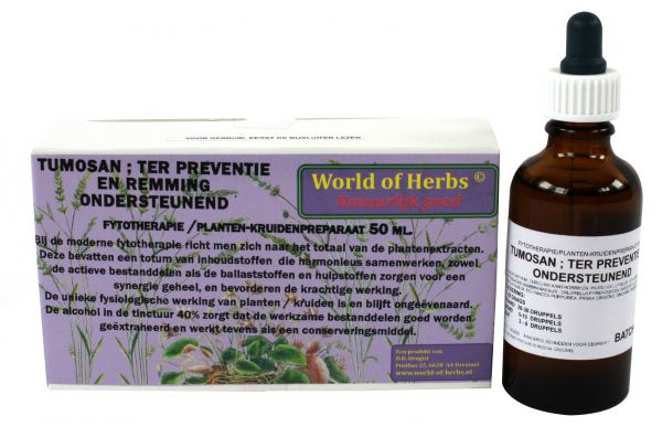 World of herbs fytotherapie tumosan