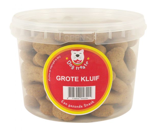 Oven-baked grote kluif hondensnack