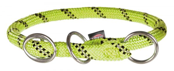 Trixie halsband voor hond  sporty rope lichtgroen