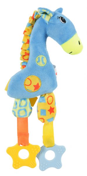 Zolux puppy plush giraffe blauw
