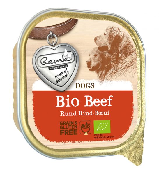 Renske hond graanvrij biologisch rund hondenvoer