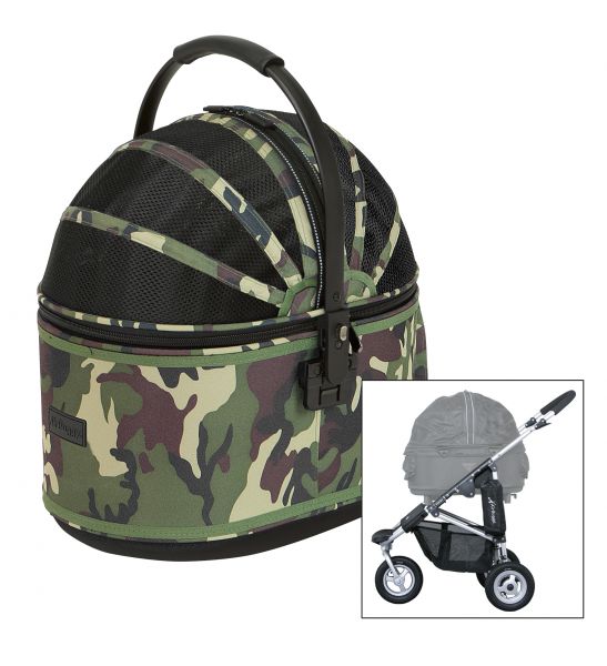 Airbuggy hondenbuggy cot s plus camouflage