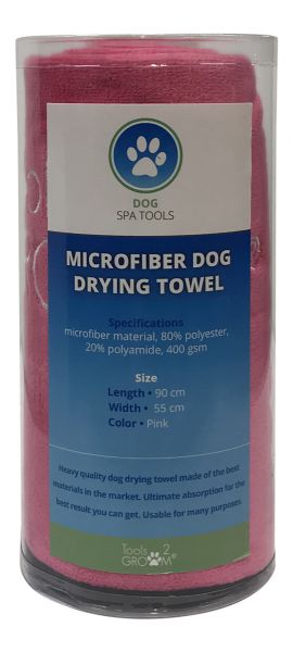 Tools-2-groom microvezel handdoek roze