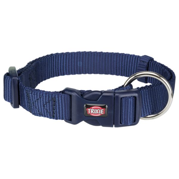 Trixie halsband voor hond  premium indigo blauw