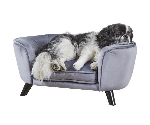 Enchanted hondenmand / sofa romy pewter grijs