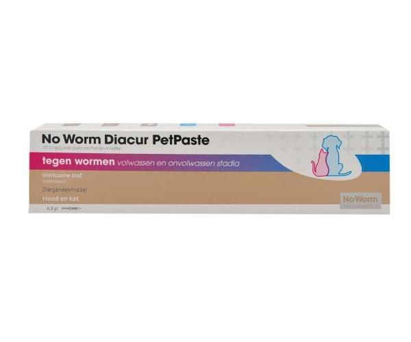 No worm diacur petpaste 4,8 gr